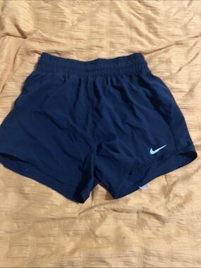 Nike black Running Shorts with White Accent